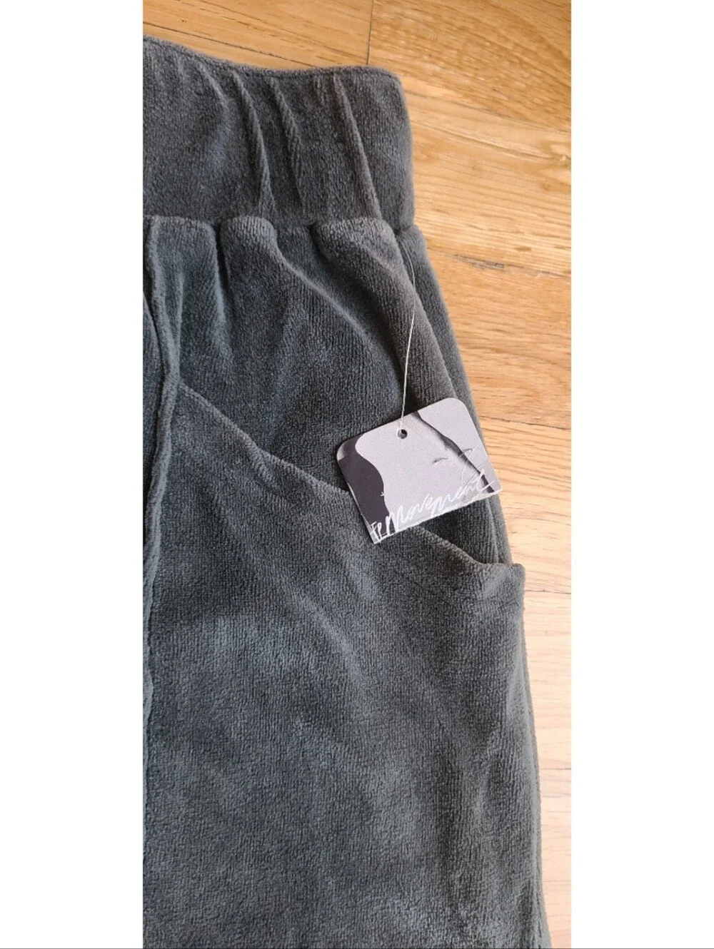 🆕️ FP Movement by FP in The Slick of it Harem Carbon MD Pants Boho Yoga Small